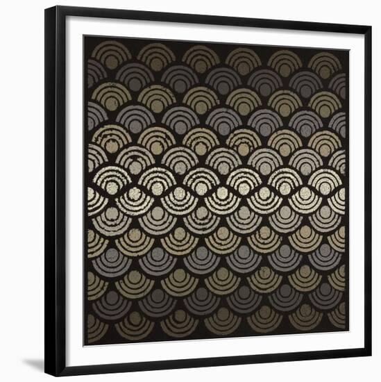 Dot Waves-Susan Clickner-Framed Giclee Print