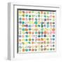 Dot world One-Jan Weiss-Framed Art Print