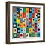 Dot-Sharon Elphick-Framed Art Print