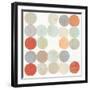 Dots II Square II-Michael Mullan-Framed Art Print