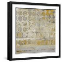 Dots on Gold-Patricia Pinto-Framed Art Print