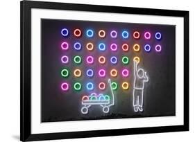 Dots-Octavian Mielu-Framed Art Print