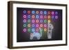 Dots-Octavian Mielu-Framed Premium Giclee Print