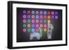 Dots-O.M.-Framed Giclee Print