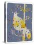Dotted Bird-Maria Pietri Lalor-Stretched Canvas