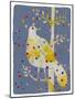Dotted Bird-Maria Pietri Lalor-Mounted Giclee Print