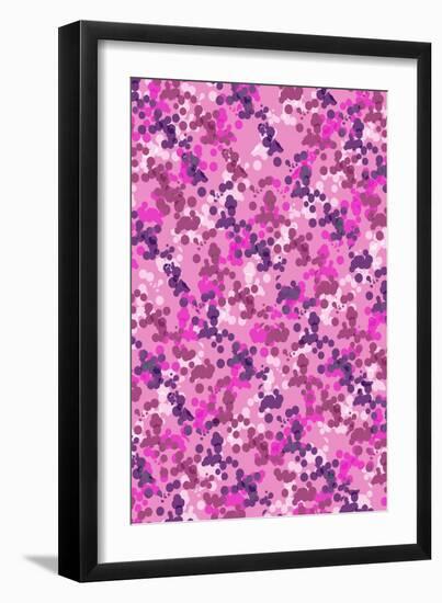 Dotted Camo-Louisa Hereford-Framed Giclee Print