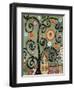 Dotted Swirl Tree 1-Karla Gerard-Framed Premium Giclee Print