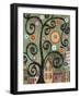 Dotted Swirl Tree 1-Karla Gerard-Framed Giclee Print