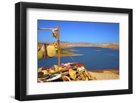 Douar Nzala Lake, Morocco, North Africa, Africa-Neil-Framed Photographic Print