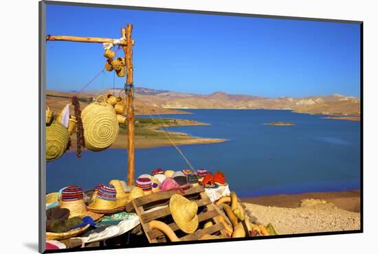 Douar Nzala Lake, Morocco, North Africa, Africa-Neil-Mounted Photographic Print