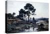 Douarnenez, 1885-Emmanuel Lansyer-Stretched Canvas