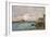 Douarnenez: the Bay (Draft); La Baie (Esquisse), 1895-1897-Eugène Boudin-Framed Giclee Print