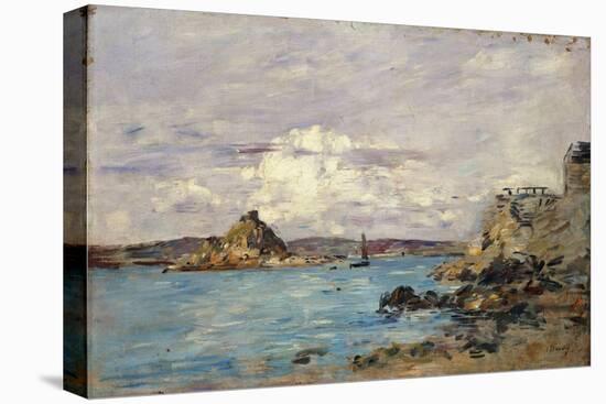 Douarnenez: the Bay (Draft); La Baie (Esquisse), 1895-1897-Eugène Boudin-Stretched Canvas