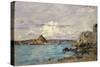 Douarnenez: the Bay (Draft); La Baie (Esquisse), 1895-1897-Eugène Boudin-Stretched Canvas