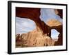 Double Arch, Arches National Park, Utah, United States of America, North America-James Hager-Framed Photographic Print