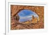 Double Arch, Arches National Park, Utah-John Ford-Framed Photographic Print