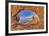 Double Arch, Arches National Park, Utah-John Ford-Framed Photographic Print