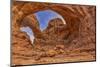 Double Arch, Arches National Park, Utah-John Ford-Mounted Photographic Print