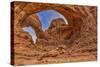 Double Arch, Arches National Park, Utah-John Ford-Stretched Canvas