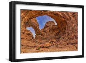 Double Arch, Arches National Park, Utah-John Ford-Framed Photographic Print