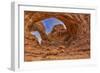 Double Arch, Arches National Park, Utah-John Ford-Framed Photographic Print