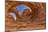 Double Arch, Arches National Park, Utah-John Ford-Mounted Photographic Print