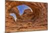 Double Arch, Arches National Park, Utah-John Ford-Mounted Photographic Print