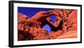 Double Arch at Arches National Park, Moab, Utah, USA-null-Framed Photographic Print