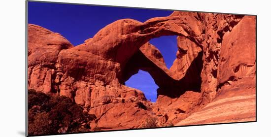 Double Arch at Arches National Park, Moab, Utah, USA-null-Mounted Photographic Print