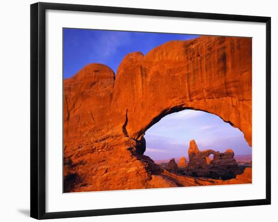 Double Arch at Sunrise-Paul Souders-Framed Photographic Print