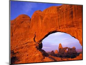 Double Arch at Sunrise-Paul Souders-Mounted Photographic Print