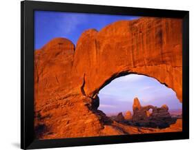 Double Arch at Sunrise-Paul Souders-Framed Photographic Print