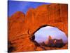 Double Arch at Sunrise-Paul Souders-Stretched Canvas