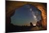 Double Arch Milky Way Views-Darren White Photography-Mounted Giclee Print