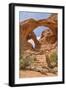 Double Arch, Windows Section, Arches National Park, Utah, United States of America, North America-Gary Cook-Framed Photographic Print