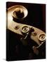 Double bass headstock-Yang Liu-Stretched Canvas