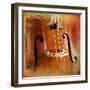 Double Bass-lachris77-Framed Photographic Print