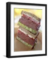 Double Beef Sandwich-ATU Studios-Framed Photographic Print