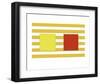 Double Block on Stripe-Dan Bleier-Framed Art Print