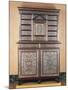 Double Cabinet with Pewter Inlays on Amaranth, France-null-Mounted Giclee Print