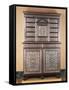 Double Cabinet with Pewter Inlays on Amaranth, France-null-Framed Stretched Canvas