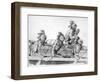 Double Canoe with Oarsmen, Hawaii, 18th Century-John Webber-Framed Giclee Print