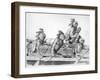 Double Canoe with Oarsmen, Hawaii, 18th Century-John Webber-Framed Giclee Print