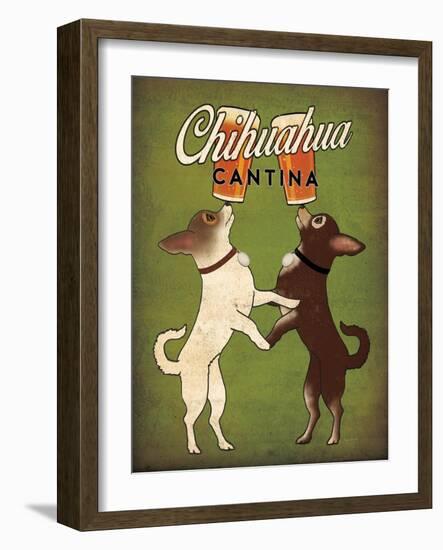 Double Chihuahua v2-Ryan Fowler-Framed Art Print
