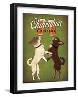 Double Chihuahua v2-Ryan Fowler-Framed Art Print