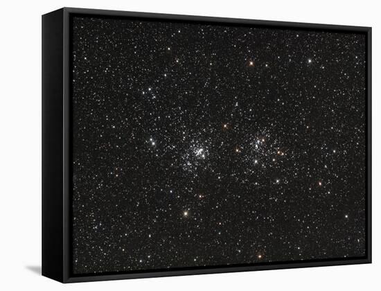 Double Cluster in Perseus (NGC 869 and NGC 884)-null-Framed Stretched Canvas