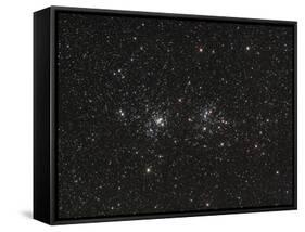 Double Cluster in Perseus (NGC 869 and NGC 884)-null-Framed Stretched Canvas