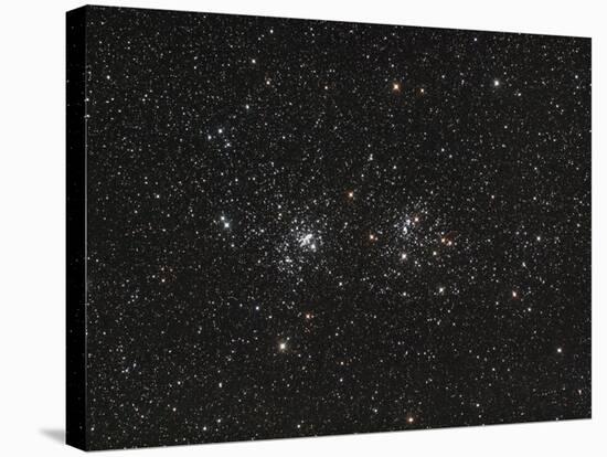 Double Cluster in Perseus (NGC 869 and NGC 884)-null-Stretched Canvas