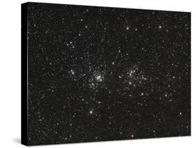 Double Cluster in Perseus (NGC 869 and NGC 884)-null-Stretched Canvas